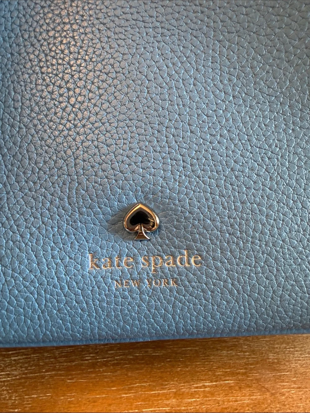 Kate Spade Blue Leather Crossbody/shoulder Bag with 2 Removable Straps - Picture 9 of 11